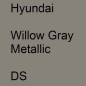 Preview: Hyundai, Willow Gray Metallic, DS.